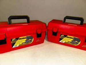 lot 131 image: Plano 20 Toolboxes Lot of 2
