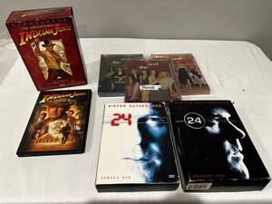 lot 172 image: DVD Sets Indiana Jones, 24, SATC