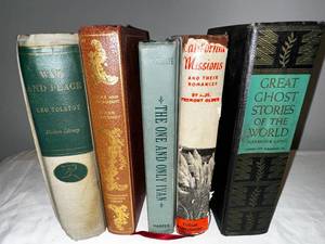 lot 199 image: Vintage Book Collection 5 Titles