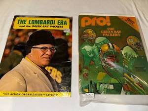 lot 216 image: Vintage Green Bay Packers Yearbooks