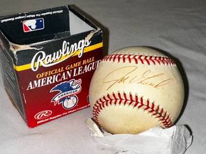 lot 226 image: Rawlings MLB Ball Signed by Joe Girardi