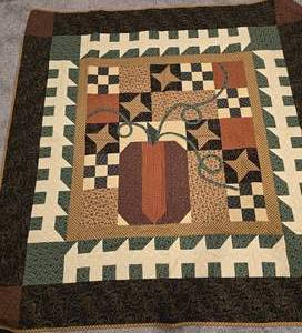 lot 247 image: Handmade Patchwork Quilt