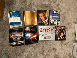 lot 186 image: Diverse Hardcover Book Lot - 8 Books