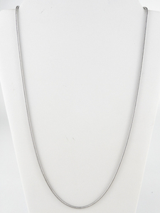 Linx (Italy)  2.2MM sterling Silver Brilliant Snake Chain . 26 Like New