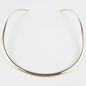 Designs by FMC Vermeil Torc Necklace.