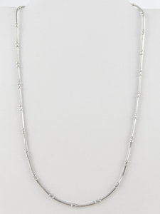 Chartage  Silver Tone Base Metal Station Necklace. Perfect To Layer Your Favourite Necklaces With
