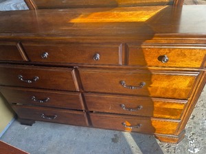lot 11 image: Dresser With Mirror