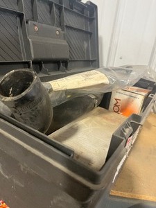 lot 41 image: Tool Box with auto parts