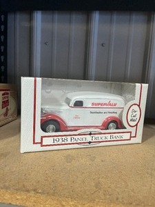 lot 53 image: 1938 Panel Truck  Supervalu Bank