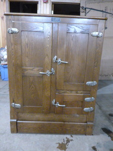 Antique The Sanitary Refrigerator