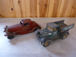 2 Vintage Toy Vehicles