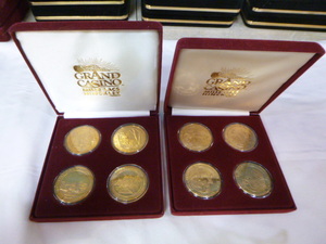 2 Sets of Grand Casino $5 Coin Sets