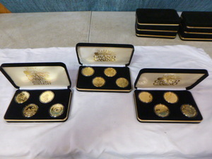 3 Sets of Grand Casino $5 Coin Sets
