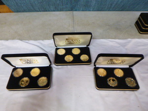 3 Sets of Grand Casino $5 Coin Sets