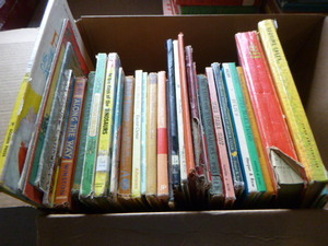 Box of Vintage Young and Beginner Reader Books
