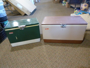2 Metal Coolers
