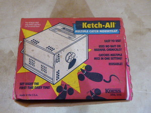 Ketch-All Multiple Catch Mousetrap