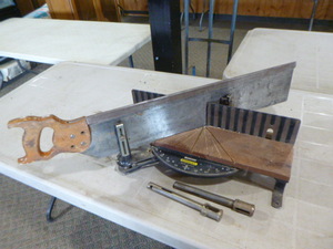 Stanley Mitre Box with Saw