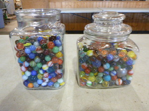 2 Jars of Marbles
