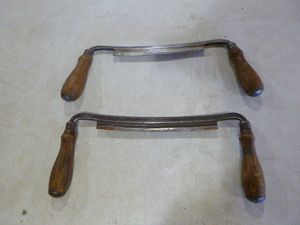 2 Vintage Draw Knife Wood Working Tools