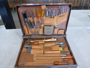 Vintage Tool Case with Tools
