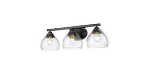 lot 26 image: Golden Lighting Ariella 3 Light Bath Vanity