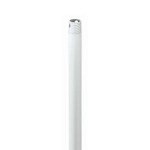 lot 33 image: Minka Aire Aire 60-in Flat White Steel Indoor Angle Mount Capable Ceiling Fan Downrod Adapter Downrod