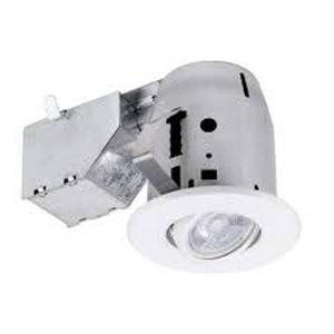 lot 61 image: CE LED Directional 3 in. White Recessed Kit