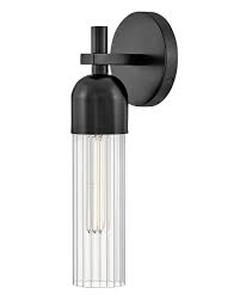 lot 4 image: Hinkley Share Soren 50910BK Medium Sconce