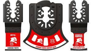 lot 95 image: DIABLO Universal Fit Carbide Oscillating Blade Set (3-Piece)