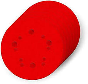 lot 97 image: Diablo 5 in. Ceramic Blend Hook and Lock Sanding Disc Assorted Grit Assorted 7 pc