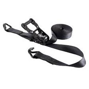 lot 131 image: KEEPER 2 x 27 Extreme Webbing Combat Ratchet Tie-Down-Black