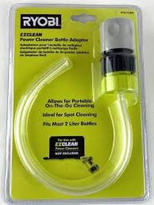 lot 109 image: RYOBI EZClean Power Cleaner Bottle Adapter Accessory Kit