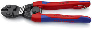 lot 113 image: KNIPEX High Leverage Compact Bolt Cut Notched Blade Tether Att