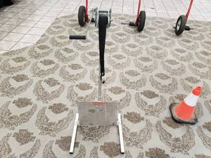 lot 5 image: Snow Mobile Lift with Hand Crank winch