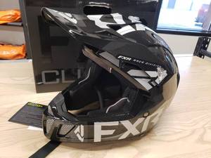 lot 38 image: FXR Clutch EVO LE Helmet - BlackSilver - XL
