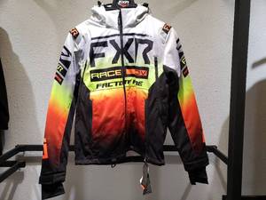 lot 52 image: FXR RRX Jacket - White Lightning - Small