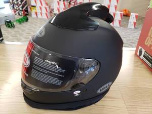 lot 165 image: Bell Qualifier Forced Air Helmet - Black - 2 XL