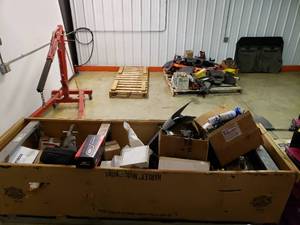 lot 166 image: Pallet Of Parts what you see on the pallet is what you get PALLET NOT INCLUDED