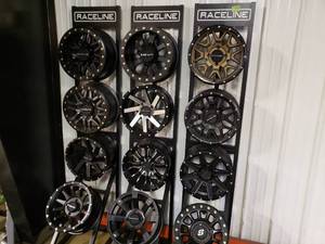 lot 170 image: ATV UTV Rims with display racks