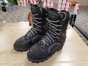 lot 188 image: Motofist Stomper 3.0 Black Boot Size 7