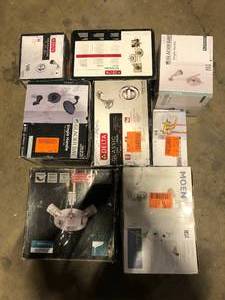 Lot Assorted Faucets and Plumbing Various Models and Conditions   Customer Returns See Pictures