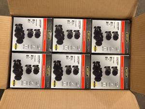 Lot of Defiant Hartford Matte Black Single Cylinder Project Pack  Customer Returns See Pictures