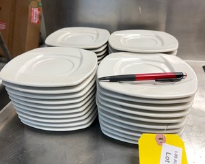 lot 426 image: Square China Plates