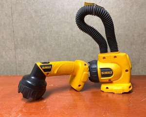 lot 453 image: Two Dewalt Rechargeable Lights