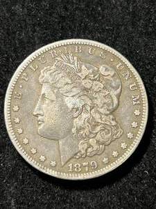 1879-CC US MORGAN SILVER DOLLAR
