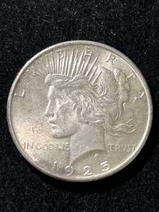 1925 US PEACE SILVER DOLLAR