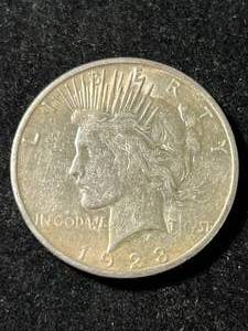 1923-S US PEACE SILVER DOLLAR