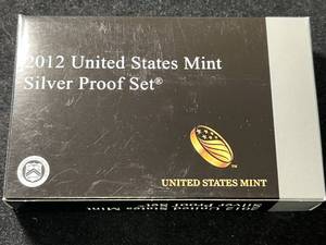 2012 US MINT SILVER PROOF SET