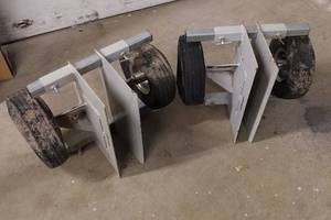 lot 192 image: 2 Strongway Heavy Duty Panel Dollys